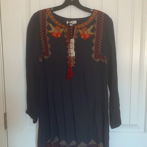 THML small embroidered dress. New with tags.